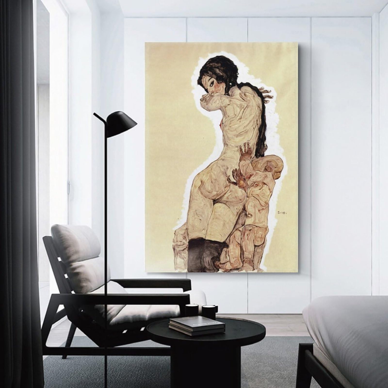 Amazon.co.jp: Egon Schieleエゴンシーレポスター有名な絵画作品『胎児